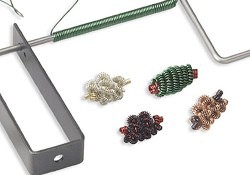 coiling gizmo - how to make coiled wire beads tutorial