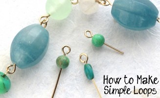 how to make a simple wire loop how to make simple wire loops - video jewelry tutorial