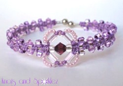 micro macrame bracelet tutorial
