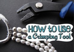 how to use a crimping tool and crimp covers to finish your beaded jewelry designs professionally