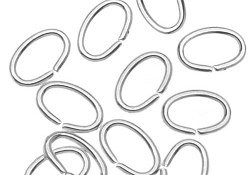 oval shaped jump rings