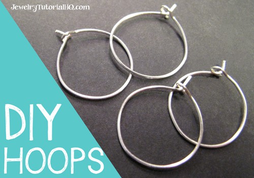 Learn to make hoop earrings or wine charm rings in this video from JewelryTutorialHQ.com